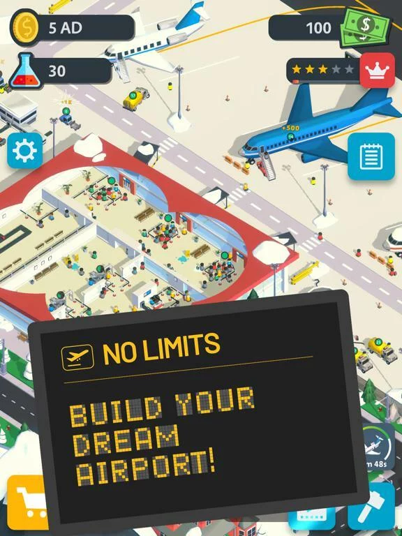 Изображение игры: Airport Inc. Idle Tycoon Game