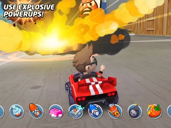 Изображение игры: Boom Karts -Multiplayer Racing