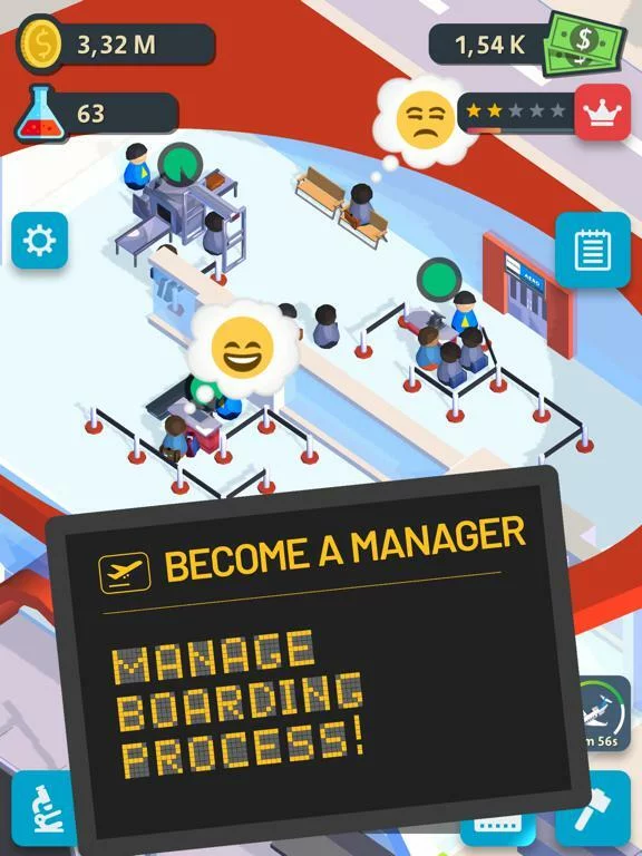 Изображение игры: Airport Inc. Idle Tycoon Game