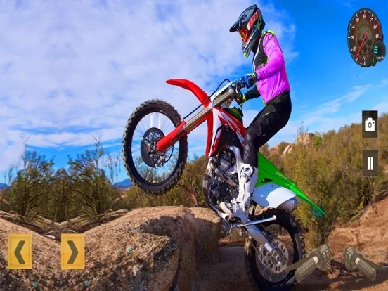 Изображение игры: Off-road Dirt Bike Racing Game