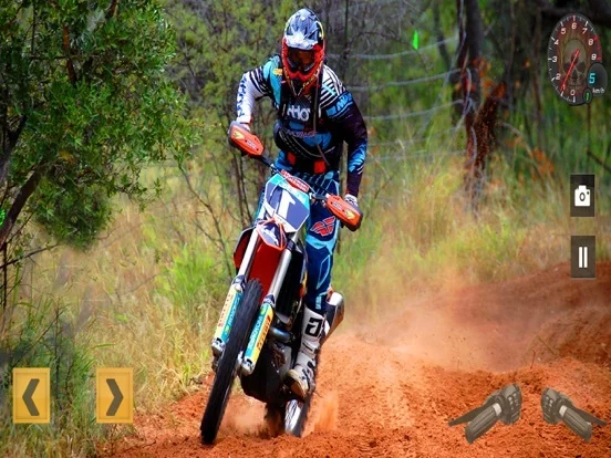 Изображение игры: Off-road Dirt Bike Racing Game