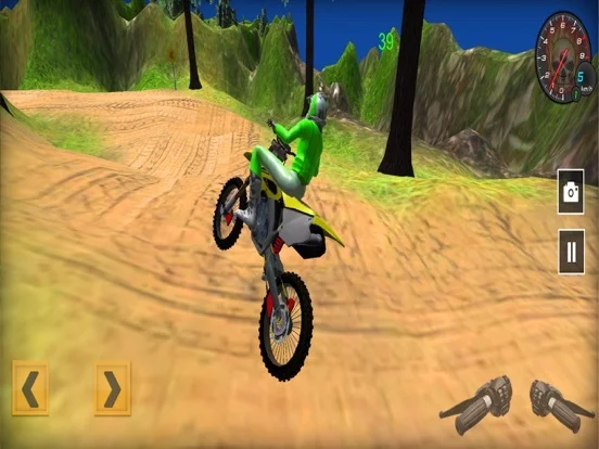 Изображение игры: Off-road Dirt Bike Racing Game