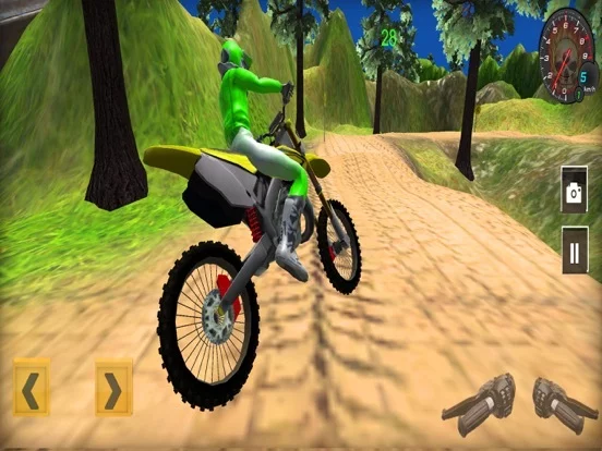 Изображение игры: Off-road Dirt Bike Racing Game