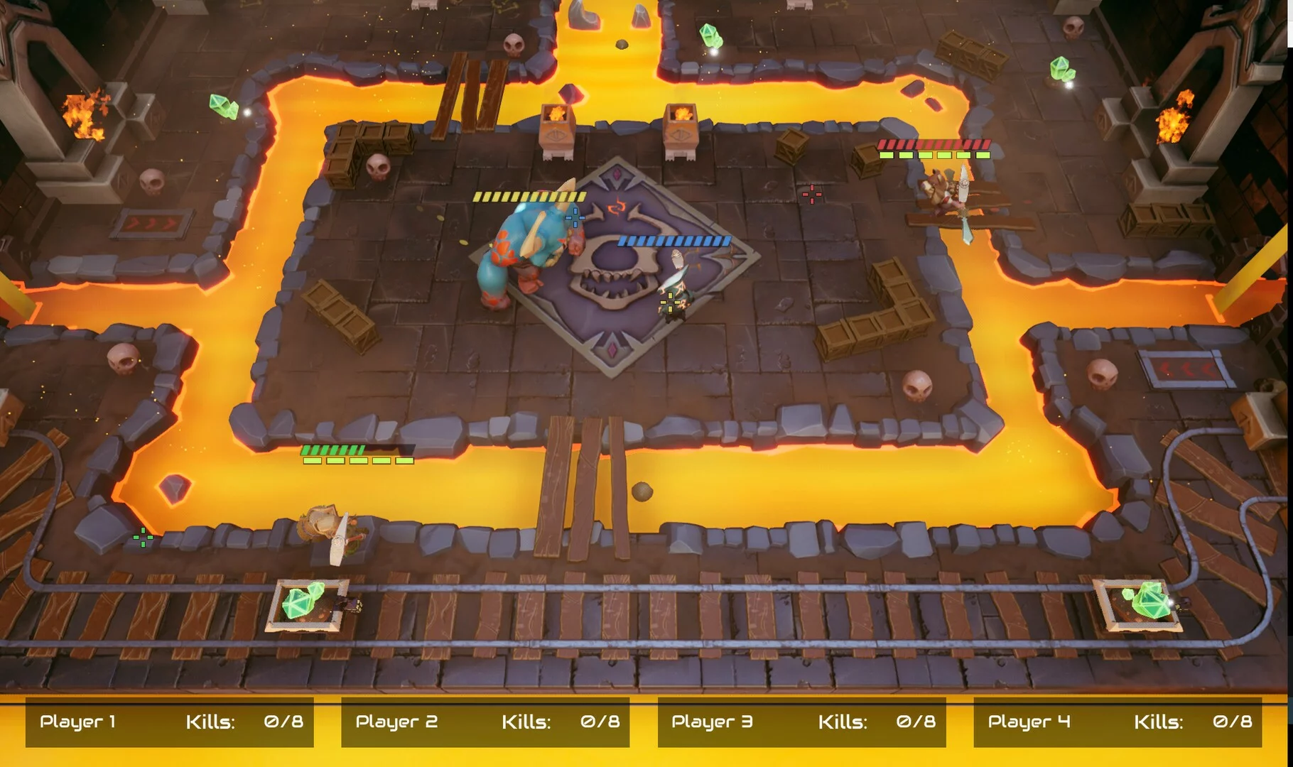 Изображение игры: Dungeon Brawlers