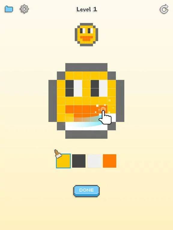 Изображение игры: Pixel Paint!