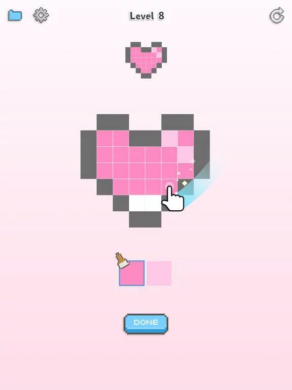 Изображение игры: Pixel Paint!