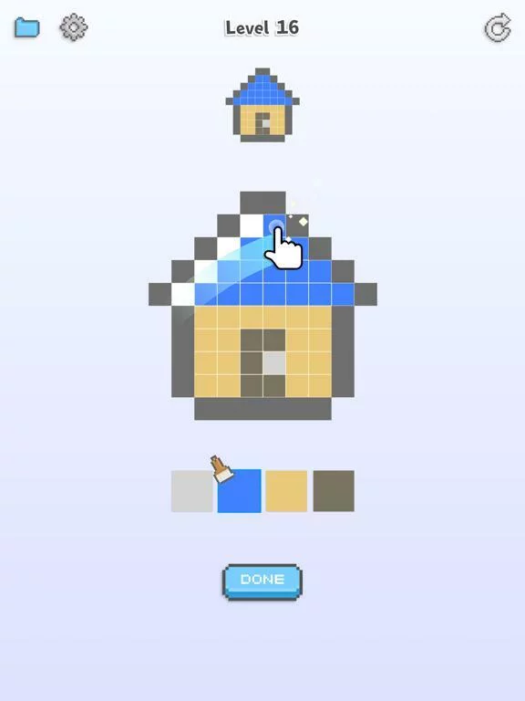 Изображение игры: Pixel Paint!
