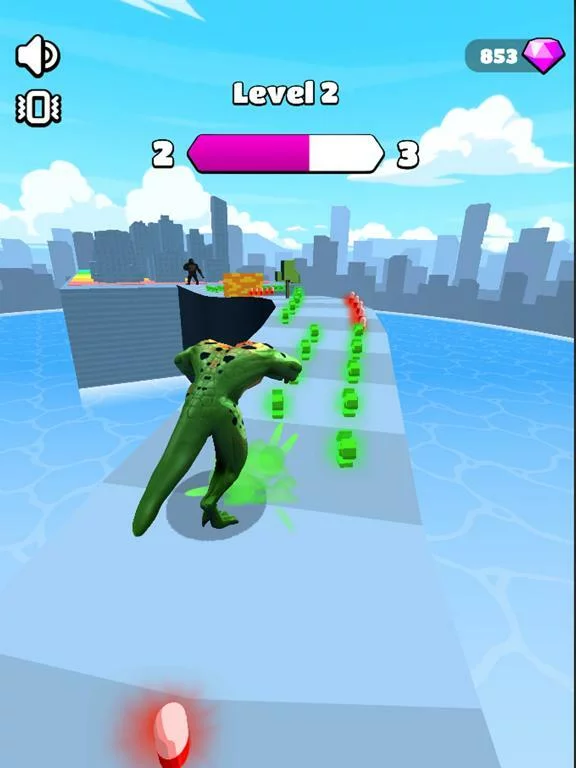 Изображение игры: Kaiju Run