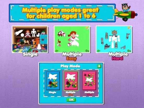 Изображение игры: Awesome Shape Puzzles 123