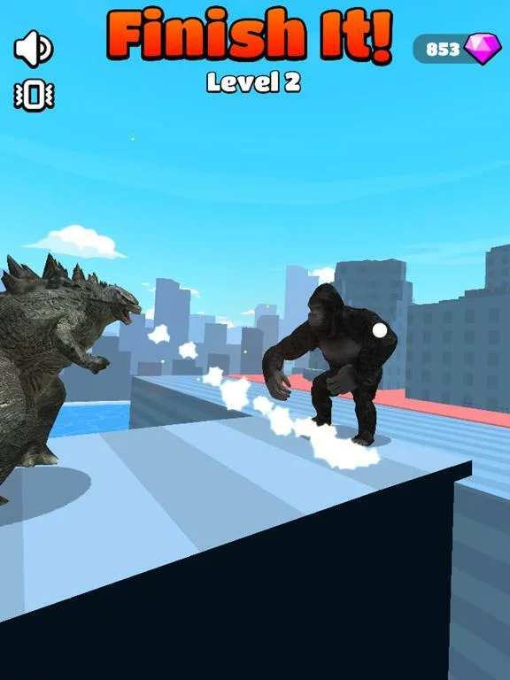 Изображение игры: Kaiju Run