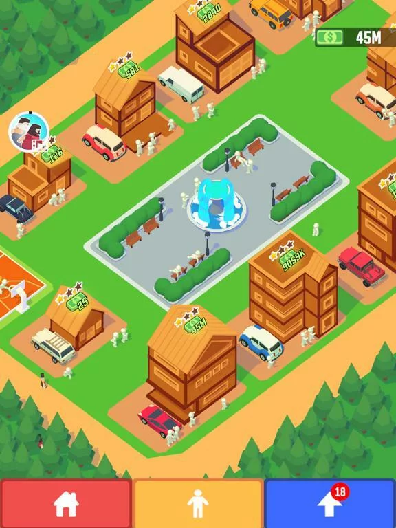 Изображение игры: idle Amazing City