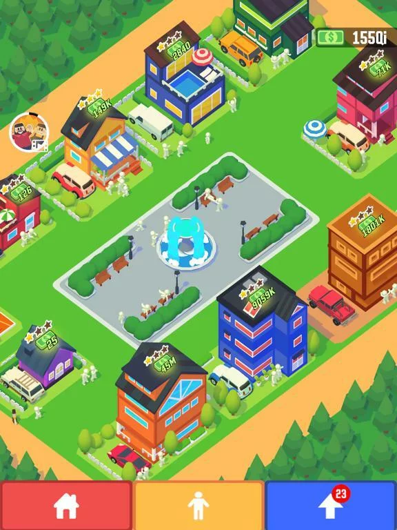 Изображение игры: idle Amazing City