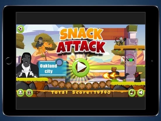 Изображение игры: Attack snacks