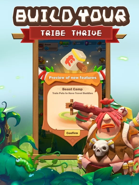 Изображение игры: Caveman Go