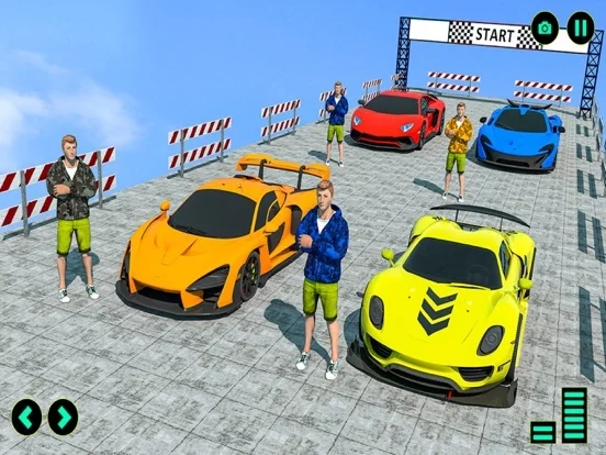 Изображение игры: Mega Ramp Car Stunt Games 2021