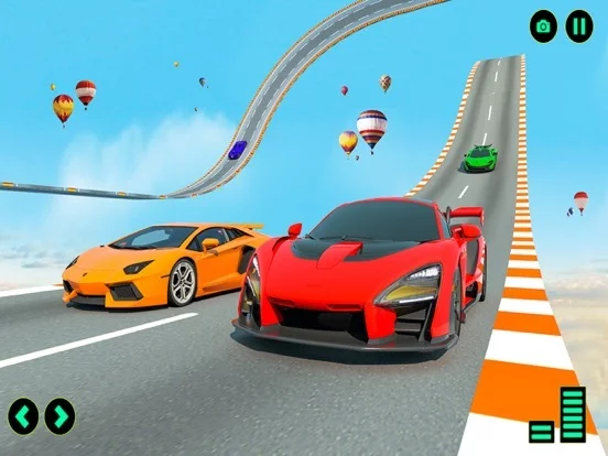 Изображение игры: Mega Ramp Car Stunt Games 2021
