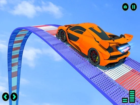 Изображение игры: Mega Ramp Car Stunt Games 2021