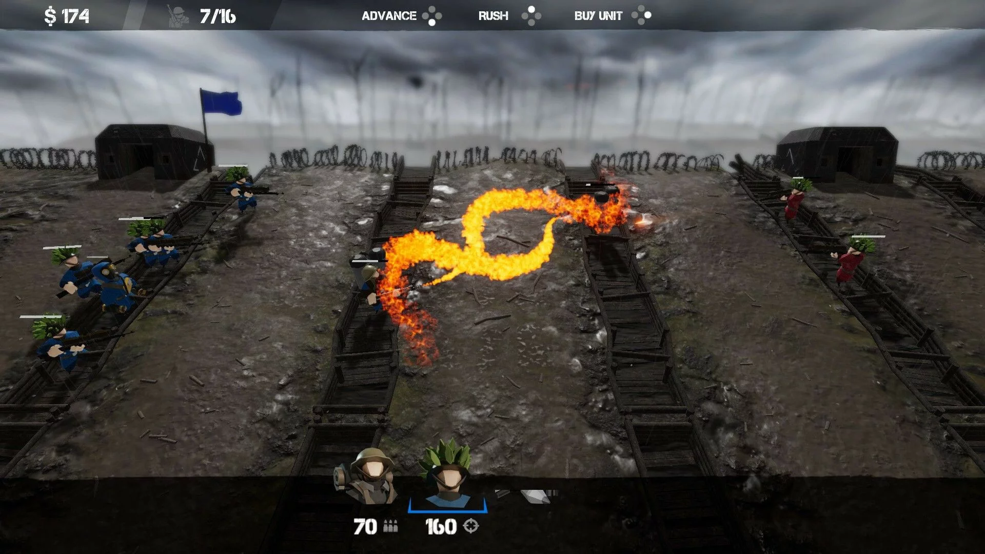 Изображение игры: Wave War One