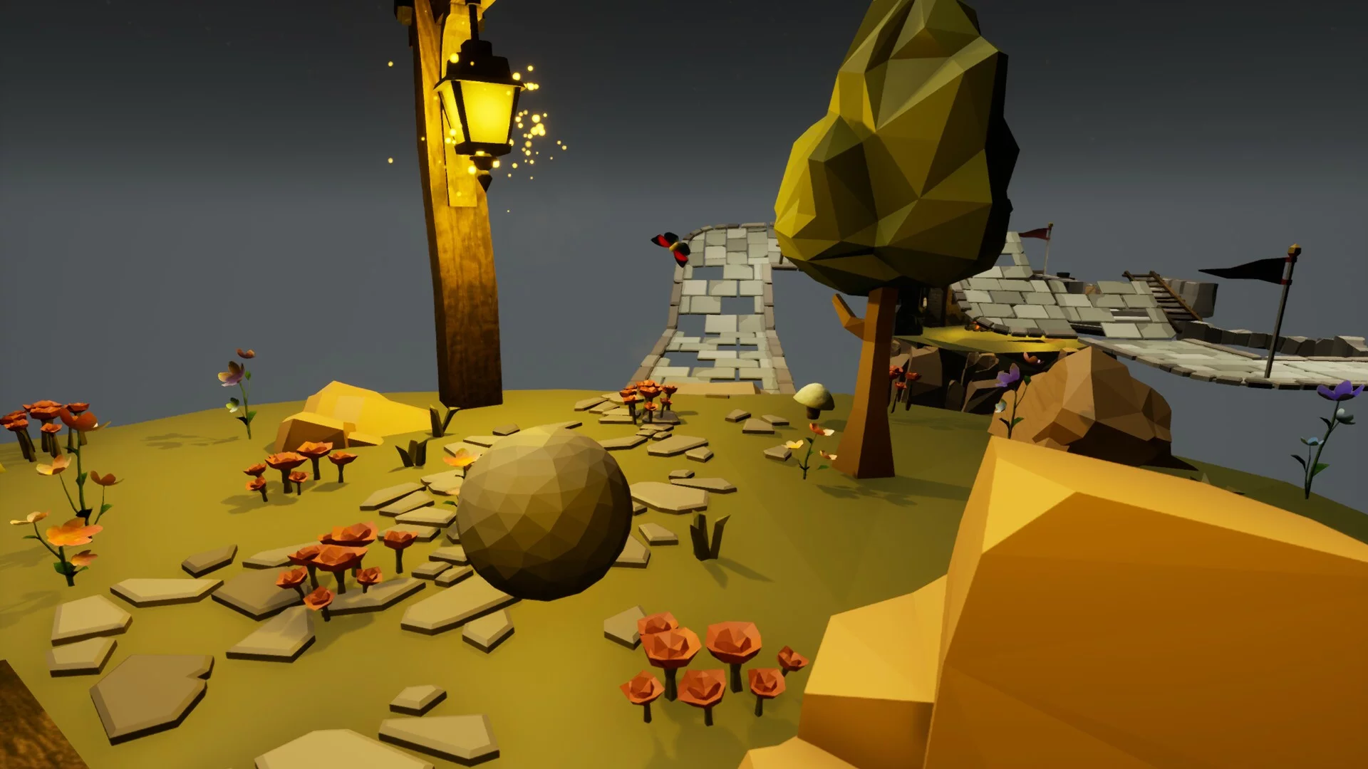 Изображение игры: Struggling Ball