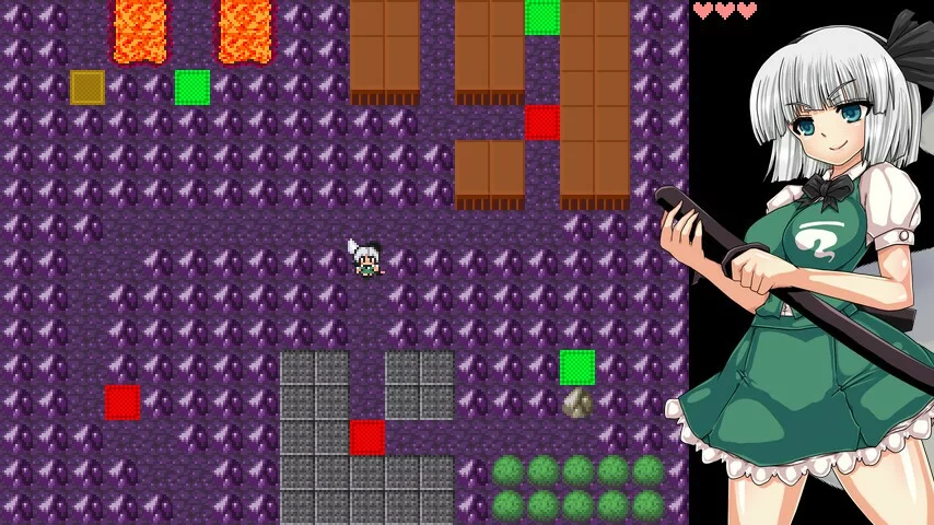 Изображение игры: Youmu Konpaku & Dungeon of Lewd Creatures