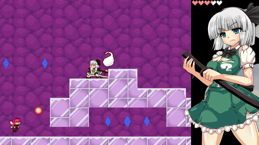 Изображение игры: Youmu Konpaku & Dungeon of Lewd Creatures
