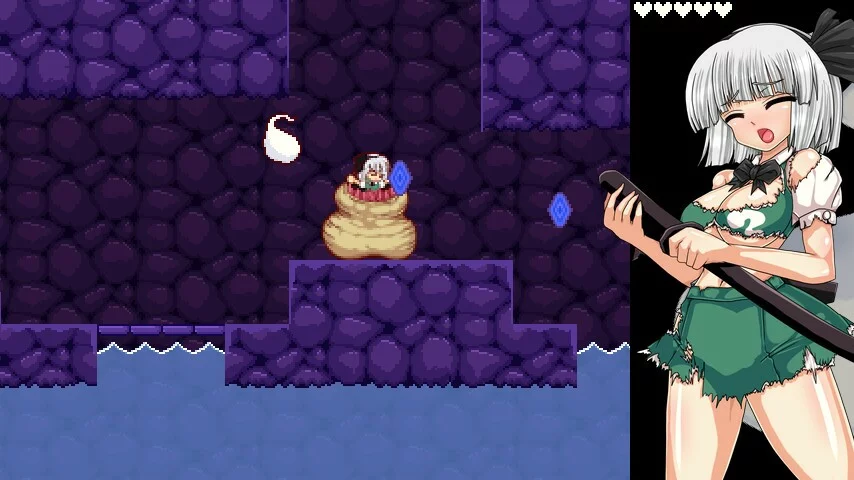 Изображение игры: Youmu Konpaku & Dungeon of Lewd Creatures