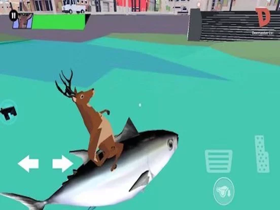 Изображение игры: Deer Simulator Game2