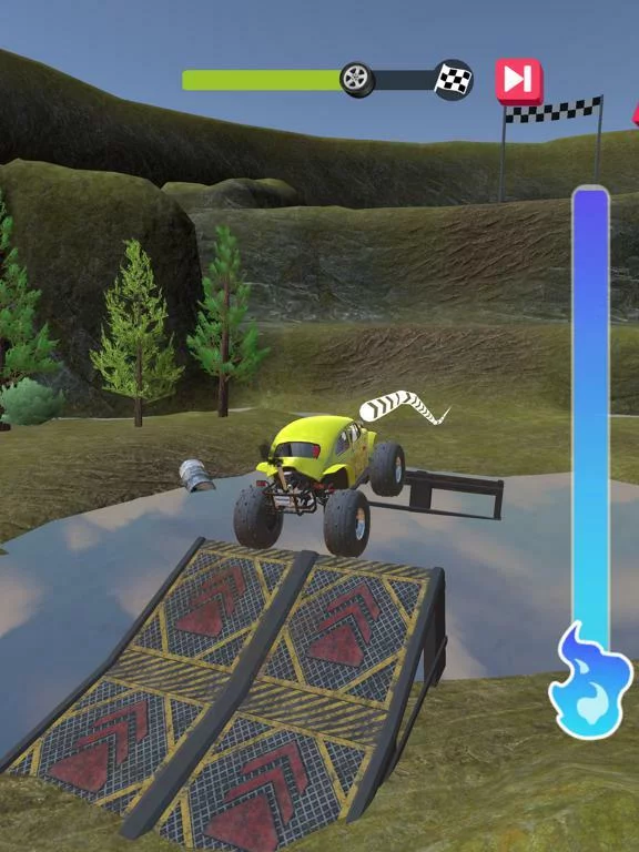 Изображение игры: Offroad Hill Climb