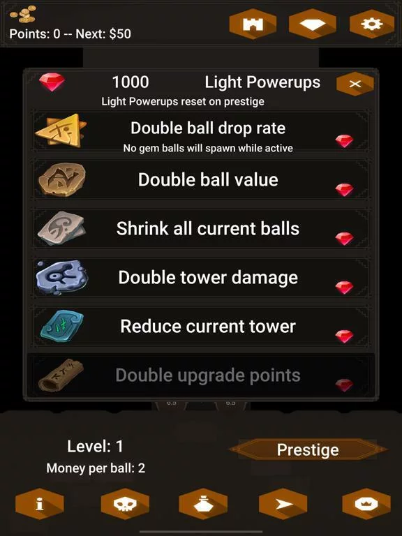Изображение игры: Tower Ball: Idle Tower Defense