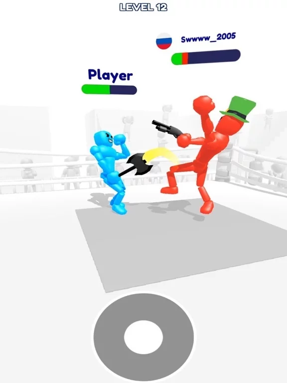 Изображение игры: Stickman Ragdoll Fighter