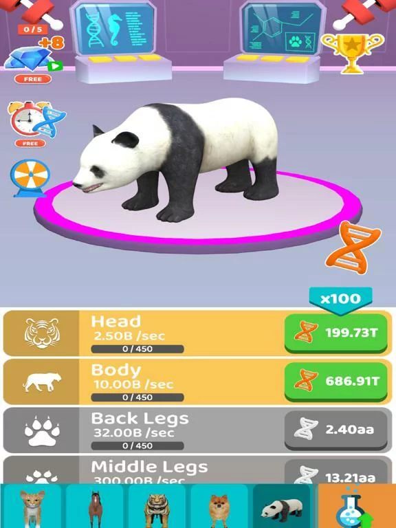 Изображение игры: Idle Animal Evolution