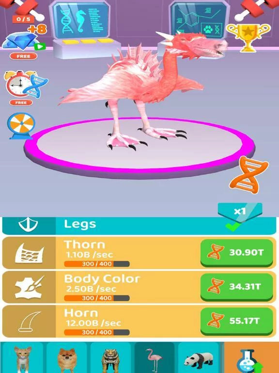 Изображение игры: Idle Animal Evolution