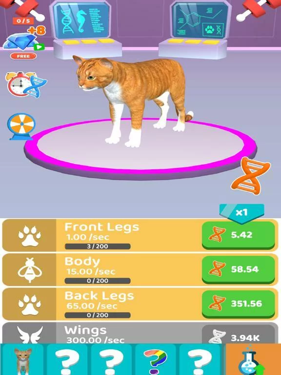 Изображение игры: Idle Animal Evolution