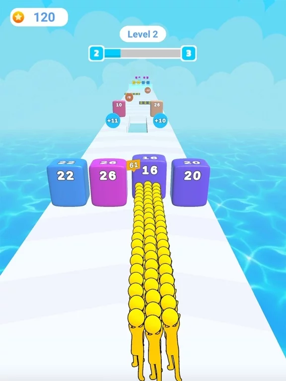 Изображение игры: Runner Pusher: Count Master 3D