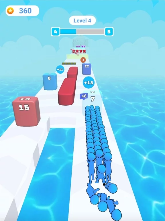 Изображение игры: Runner Pusher: Count Master 3D