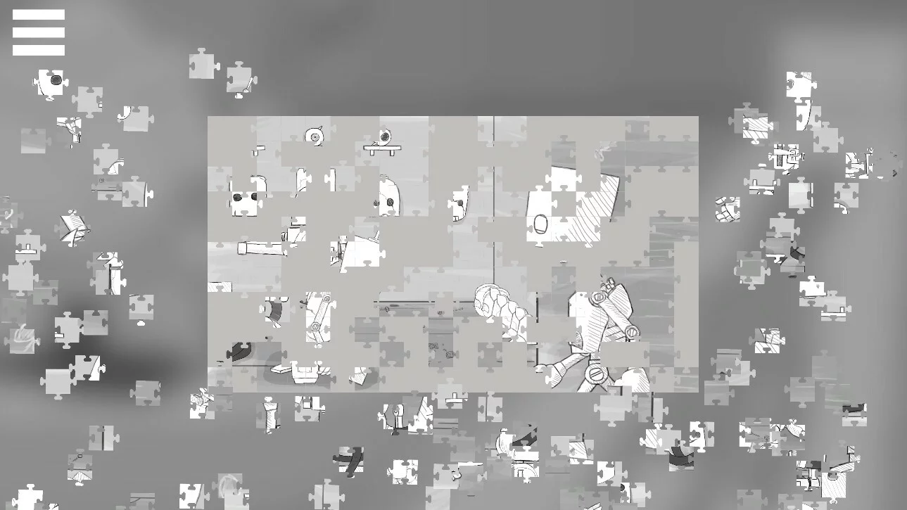 Изображение игры: The Lost Robot - Jigsaw Puzzle Stories
