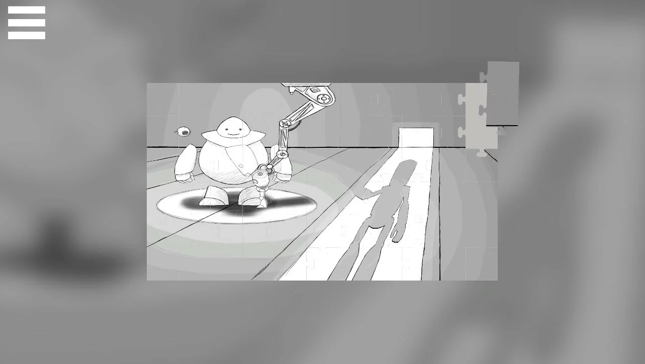 Изображение игры: The Lost Robot - Jigsaw Puzzle Stories