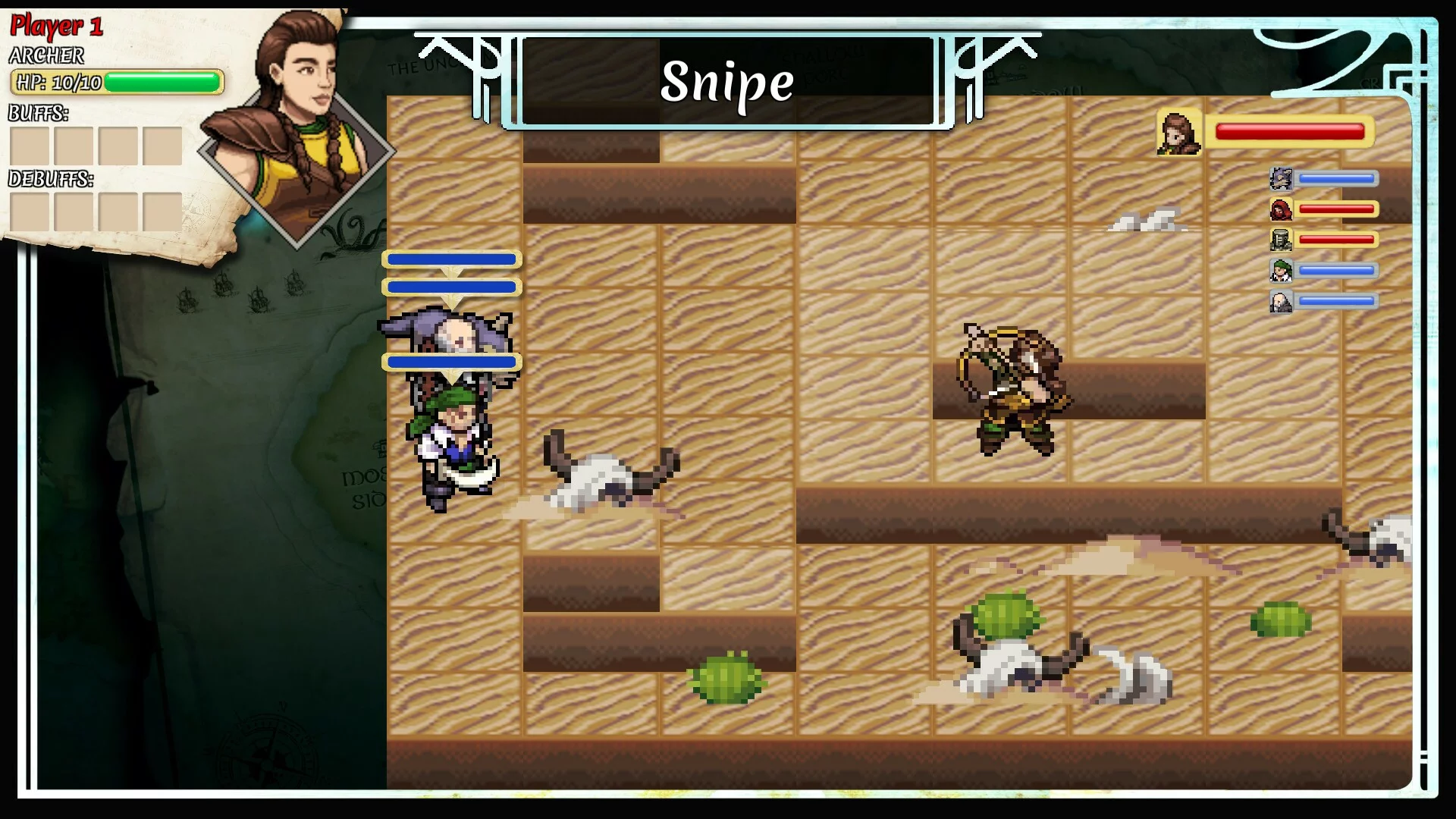 Изображение игры: Live by the Sword: Tactics
