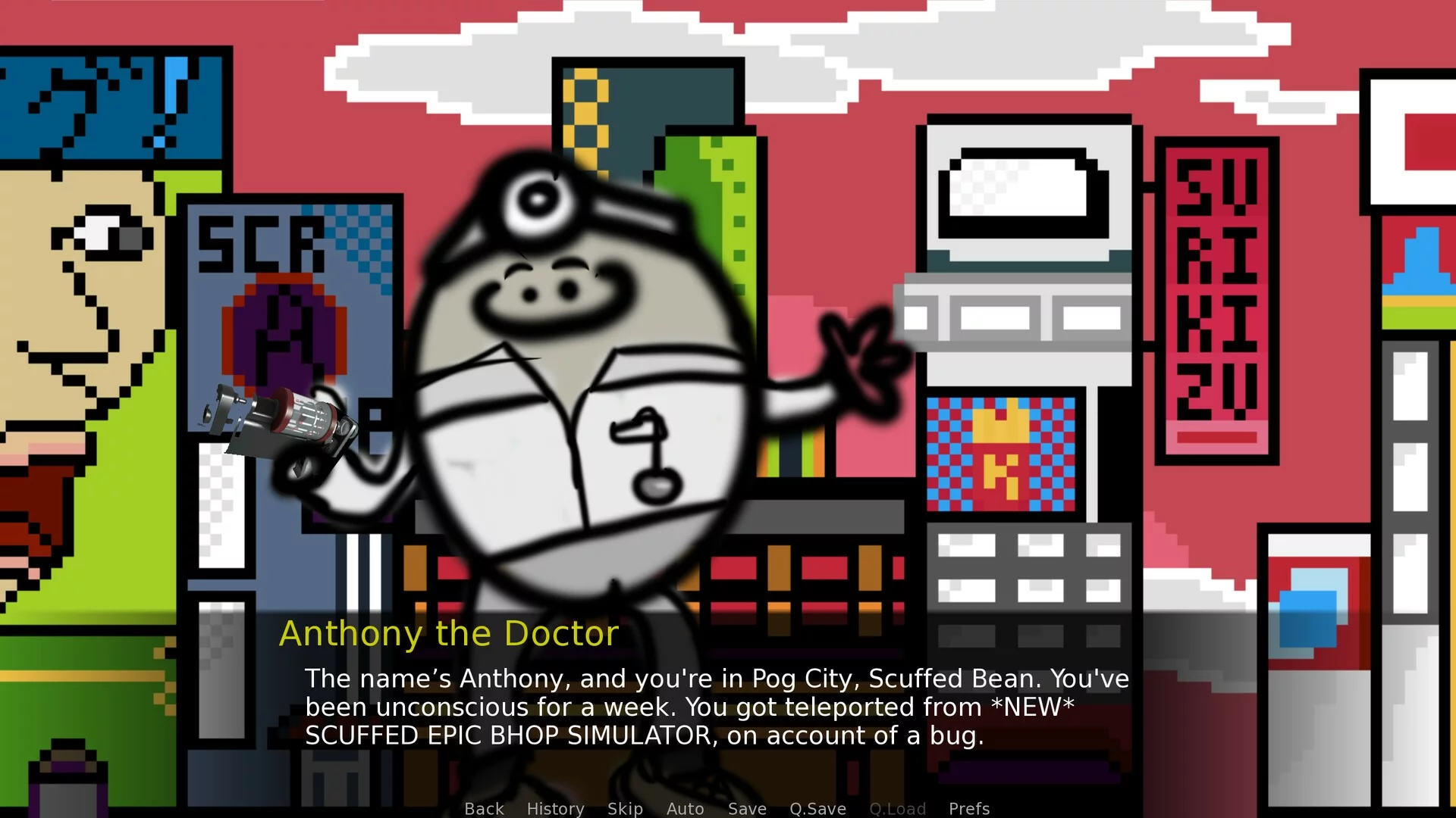 Изображение игры: *NEW* SCUFFED EPIC VISUAL NOVEL