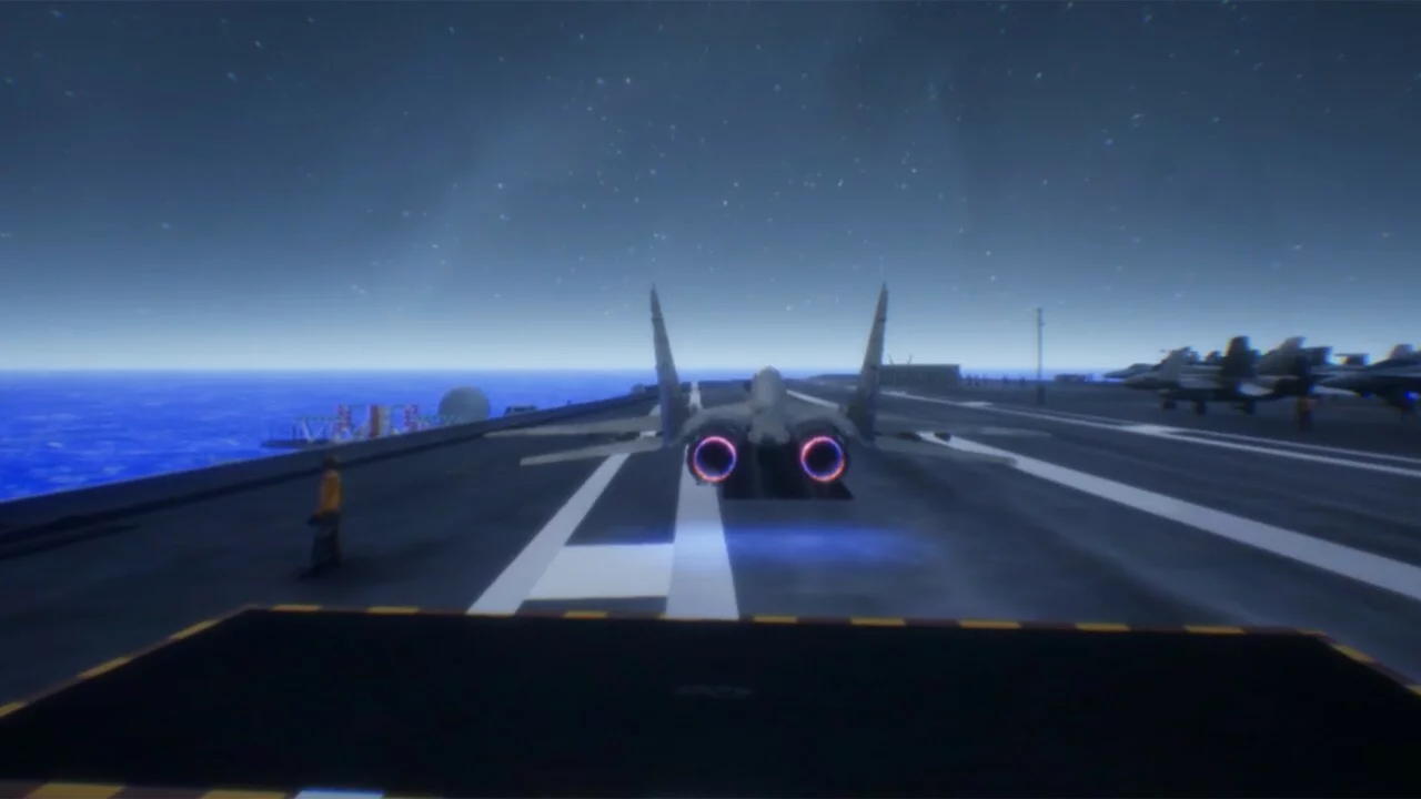 Изображение игры: VR Future Wars: Aircraft Carrier-UAV Confrontation