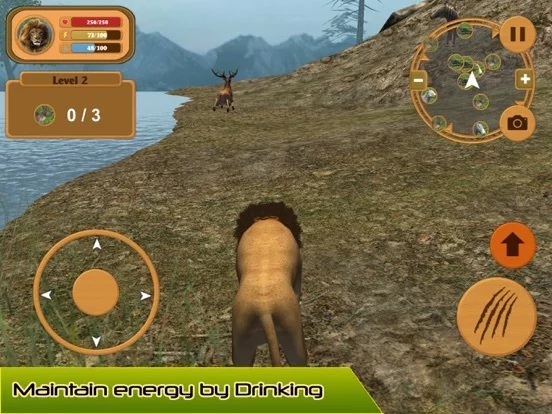 Изображение игры: Wild Lion Simulator Attack 3D
