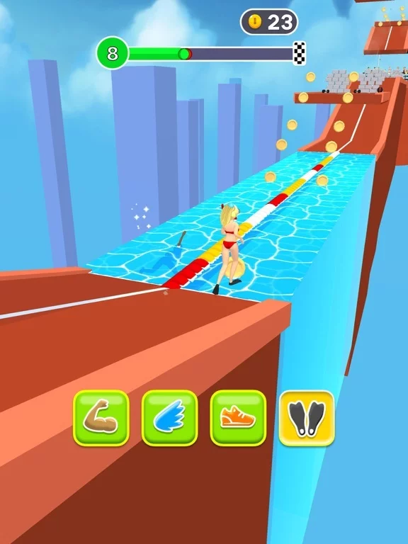 Изображение игры: Olympic Girl Runner