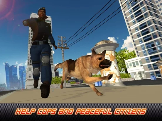 Изображение игры: German Shepherd Crime Chaser