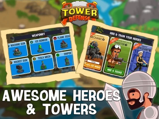 Изображение игры: Desktop Tower Defense Pro!