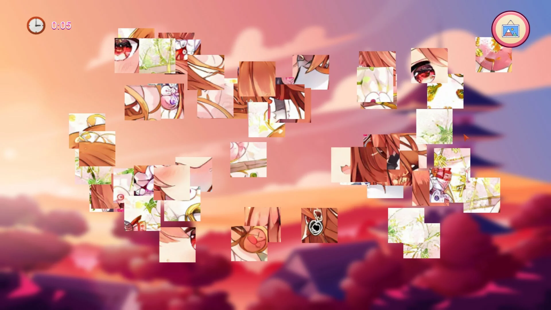 Изображение игры: Anime puzzle