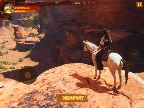 Изображение игры: Wild Horse Riding Simulator 3d