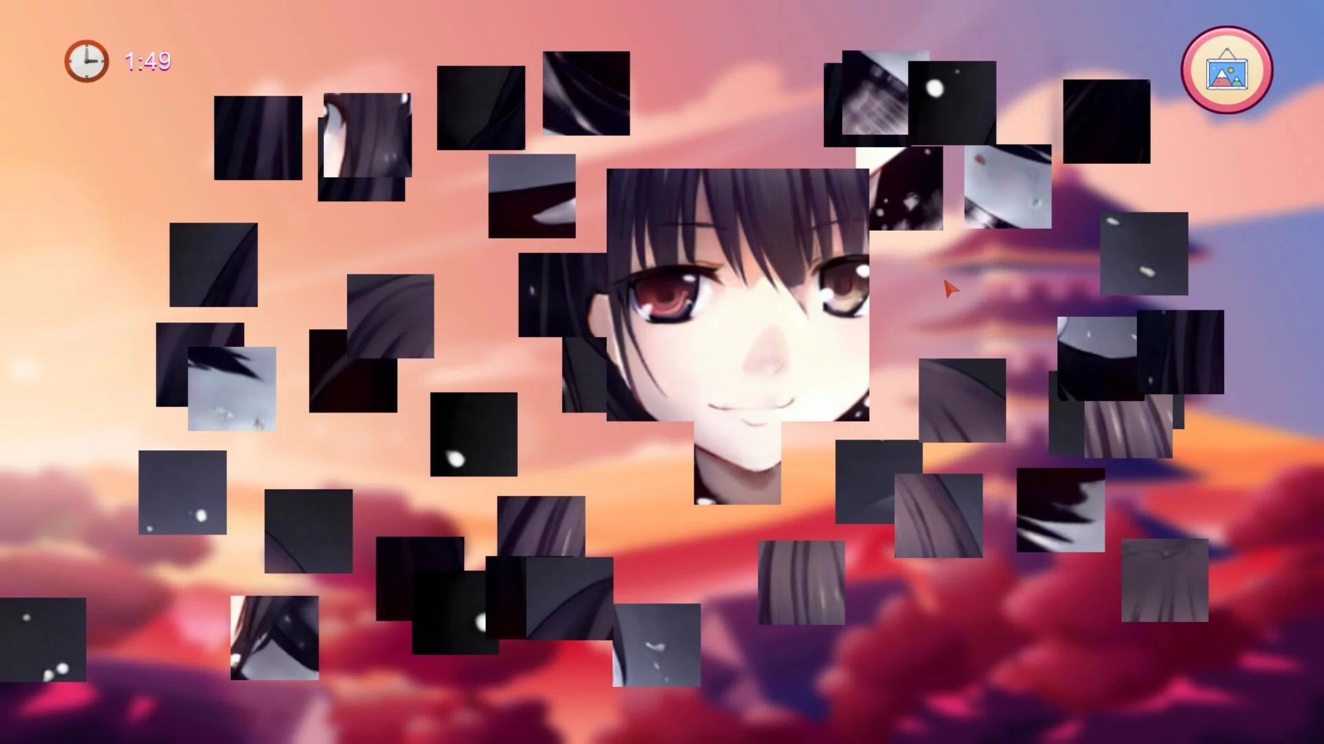 Изображение игры: Anime puzzle