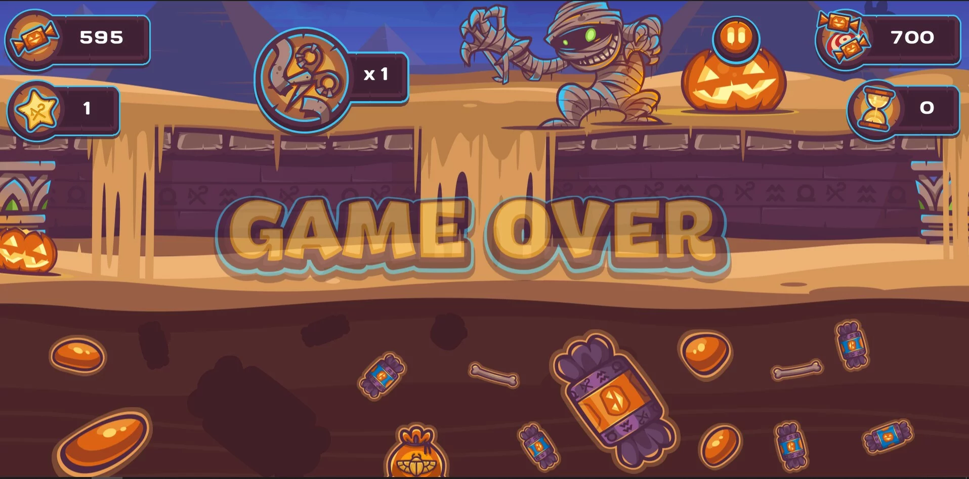 Изображение игры: Mummy Candies