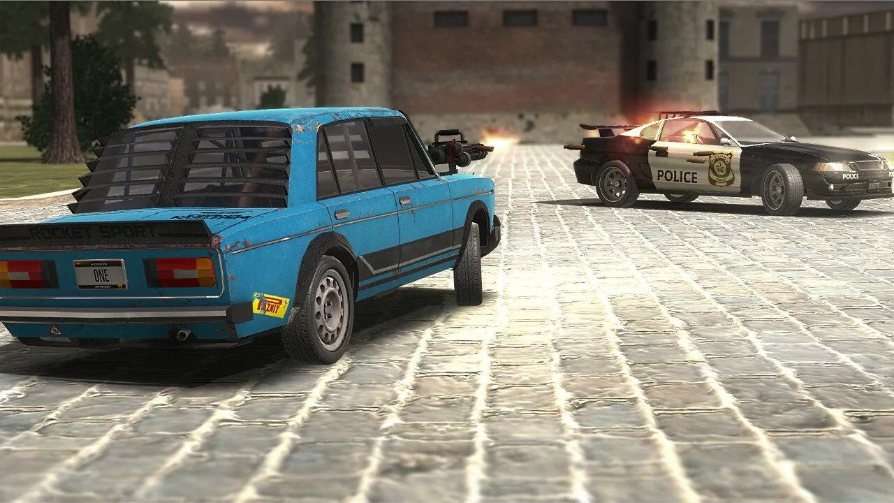 Изображение игры: Slick Racing Game