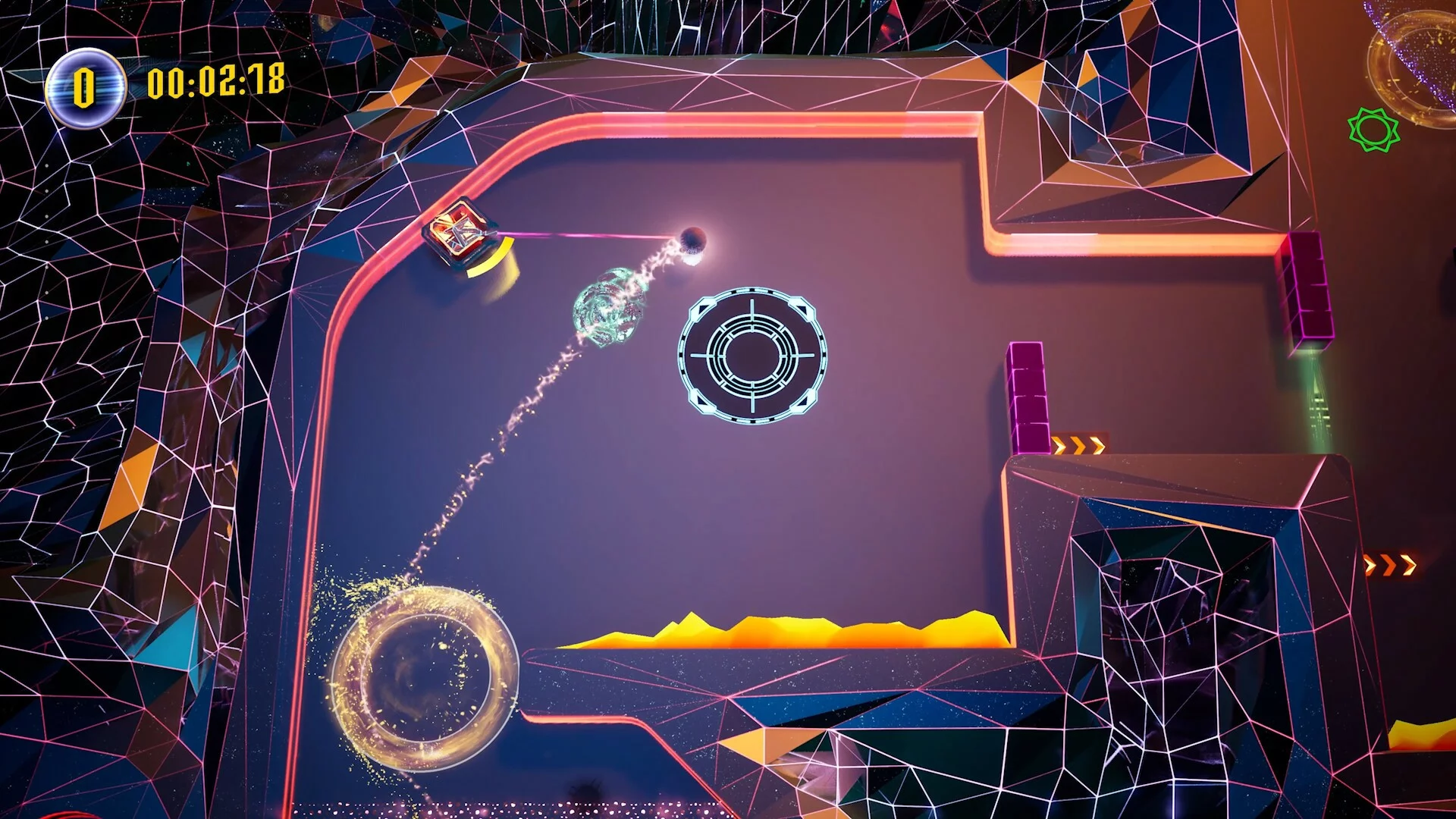 Изображение игры: Super High Ball: Pinball Platformer